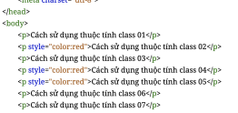 Tìm hiểu thuộc tính id, thuộc tính class trong HTML – 13