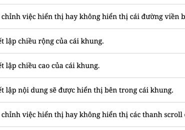 Cách chèn một cái khung vào bên trong trang web – 20