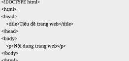 Danh sách tất cả các thẻ trong HTML – 26