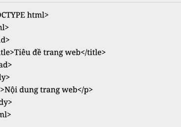 Danh sách tất cả các thẻ trong HTML – 26