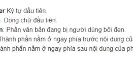 Cách xác định bộ chọn của “một thành phần” của phần tử (Pseudo-element) – 20