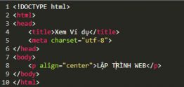 Đoạn văn bản trong HTML – 05