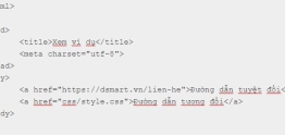 Cách tạo một cái liên kết (Link) trong HTML – 10