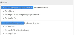 Tìm hiểu khái niệm “phần tử” trong HTML – 08